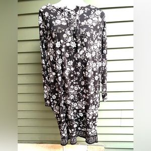 Beautiful JJill Flowered lightweight Dress